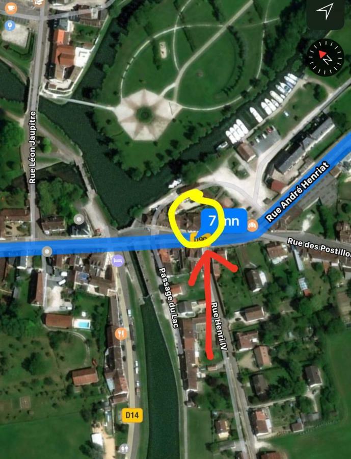 Les Lodges Du Canal Vue Sur Le Canal Rogny Zewnętrze zdjęcie